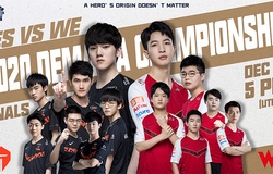 Trực tiếp Demacia Cup 2020 hôm nay 27/12: Chung kết TES vs WE