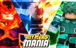 Code My Hero Mania Roblox: Cách nhận và nhập code chi tiết