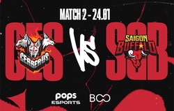 Hạ gục CES, SGB vươn lên dẫn đầu VCS Mùa Xuân 2021