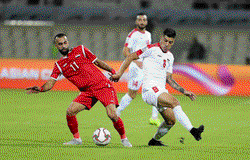 Kết quả Jordan vs Tajikistan, giao hữu bóng đá hôm nay 1/2