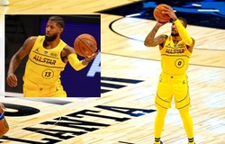 Quên hờn dỗi năm xưa, Paul George khen lấy khen để cú Logo Shot của Damian Lillard