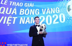 Văn Quyết trở thành Gương mặt trẻ Việt Nam tiêu biểu năm 2020