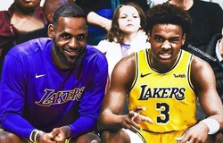 LeBron James tái khẳng định tham vọng chơi bóng cùng con trai