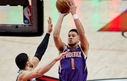 Ngồi nhà dịp All-Star, Devin Booker trở lại với màn đốt rổ Portland