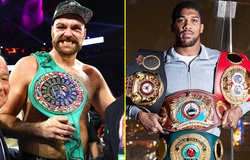 Tyson Fury và Anthony Joshua kí hợp đồng 2 trận tranh đai Quyền Anh hạng nặng 