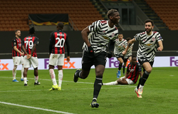 Pogba ghi bàn thần tốc sau khi thay người giúp MU thắng Milan