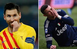 Messi vượt qua Ronaldo về thành tích ghi bàn không có phạt đền