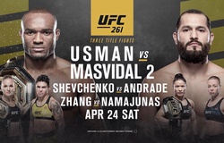 Lịch thi đấu UFC 261: Kamaru Usman vs Jorge Masvidal 2