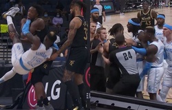 VIDEO: Ẩu đả bùng nổ trong trận đấu giữa Lakers vs Raptors