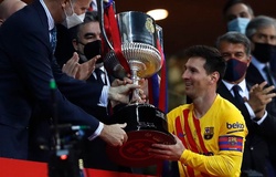 Messi giành nhiều danh hiệu thứ hai lịch sử nhờ đoạt Cúp Nhà vua