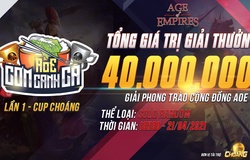 Giải đấu AOE Cơm Canh Cà - Món ăn đạm bạc nhưng vô cùng chất lượng