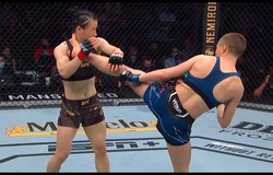 UFC 261: "Thug" Rose Namajunas hạ knockout Weili Zhang bằng đòn vẩy chân điệu nghệ
