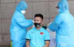 ĐT Việt Nam âm tính lần 1 với COVID-19, xét nghiệm 7 ngày/lần