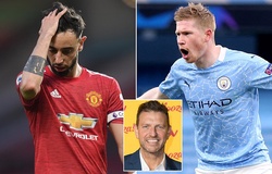 Cựu sao MU đánh giá Fernandes không cùng đẳng cấp với De Bruyne