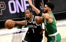 Tatum rời sân vì Durant, Celtics thảm bại sau cơn mưa 3 điểm của Brooklyn Nets