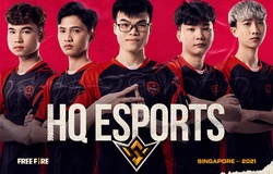 HQ Esports ghi dấu ấn lớn tại chung kết Free Fire World Series 2021 Singapore