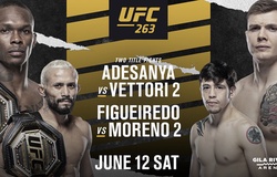 Lịch thi đấu UFC 263: Israel Adesanya vs. Marvin Vettori 2