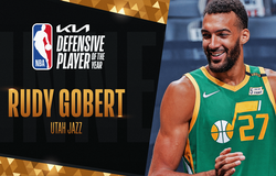 3 lần đoạt giải Cầu thủ Phòng ngự Xuất sắc nhất, Rudy Gobert sánh ngang huyền thoại