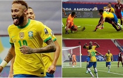 Neymar áp sát kỷ lục ghi bàn của Pele khi Brazil thắng đậm khai mạc Copa America