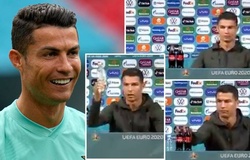 Ronaldo "dìm hàng" Coca Cola, tuyên chiến nhà tài trợ Euro vì con trai?