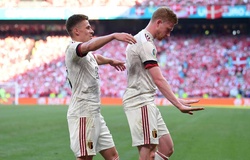 Choáng với thống kê của "King" De Bruyne ở màn ra mắt Euro 2021