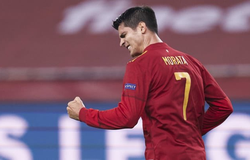 Morata phá dớp để lập cột mốc đáng nhớ cho Tây Ban Nha