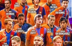Lee Nguyễn từng sát cánh cùng bốn huyền thoại người Hà Lan khoác áo Barcelona