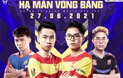 Kết quả AWC Liên quân 2021 ngày 8 (27/6): SGP mất ngôi đầu