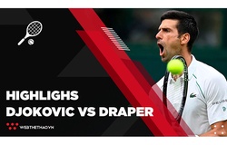 Highlights Novak Djokovic vs Jack Draper || Vòng 1 || Wimbledon 2021 || Tennis