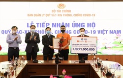 Shopee và Garena Việt Nam ủng hộ 1 triệu USD vào Quỹ Vaccine phòng COVID-19