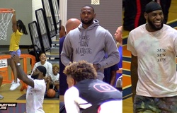 LeBron James bị trêu cười khi ra sân phủi ném toàn trượt