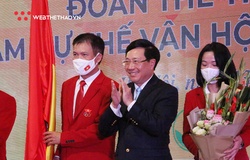 Chùm ảnh Lễ xuất quân Đoàn Thể thao Việt Nam dự Olympic Tokyo 2020