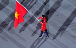 Tự hào và biết ơn khi vinh dự cầm cờ Việt Nam tại lễ khai mạc Olympic 2021