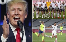  Donald Trump bất ngờ... bình luận bóng đá nữ Olympic Tokyo