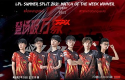 Kết quả LPL Mùa Hè 2021 hôm nay 8/8: FPX soán ngôi đầu của EDG