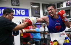 Manny Pacquiao tuổi 42: Sparring 31 hiệp, 2 lần đánh ngã bạn tập
