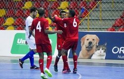 Đối thủ buộc phải thắng của futsal Việt Nam thắng giao hữu tưng bừng ở Brazil