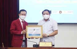 Vietcontent trao quà tới các VĐV và Đoàn Thể thao Việt Nam dự Paralympic Tokyo 2020