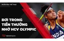 VĐV Ấn Độ bơi trong tiền thưởng nhờ HCV Olympic Tokyo