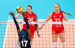 Tứ kết giải bóng chuyền nữ Vô địch châu Âu: Bất ngờ với những cô gái Nga