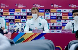 HLV Saudi Arabia phủ nhận ăn may nhờ tấm thẻ đỏ của Duy Mạnh