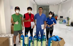 Một ngày cùng Nguyễn Trần Duy Nhất hỗ trợ bình oxy tới các khu điều trị COVID-19