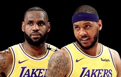 LeBron James chỉ dự bị ở đội hình trong mơ của Carmelo Anthony