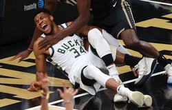 Giannis Antetokounmpo vẫn chưa bình phục chấn thương đầu gối