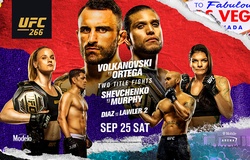 Xem trực tiếp UFC 266 ở đâu, kênh nào?