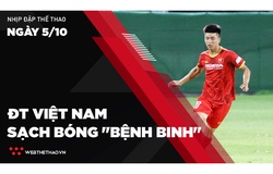 Nhịp đập Thể thao 5/10: Phan Văn Đức trở lại, ĐT Việt Nam sạch bóng "bệnh binh"