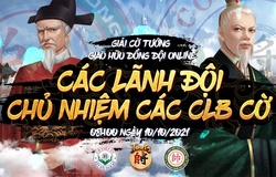 Khởi tranh giải game cờ tướng Các lãnh đội chủ nhiệm các CLB cờ