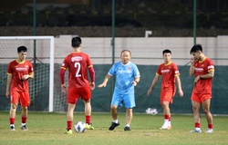 Tuyển Việt Nam tập luyện trong không khí trầm lắng ở Oman