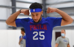 Ben Simmons có buổi tập đầu tiên cùng Philadelphia 76ers