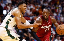 ĐKVĐ Milwaukee Bucks đại bại trên sân của Miami Heat